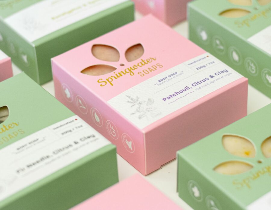 Branded product packaging boxes