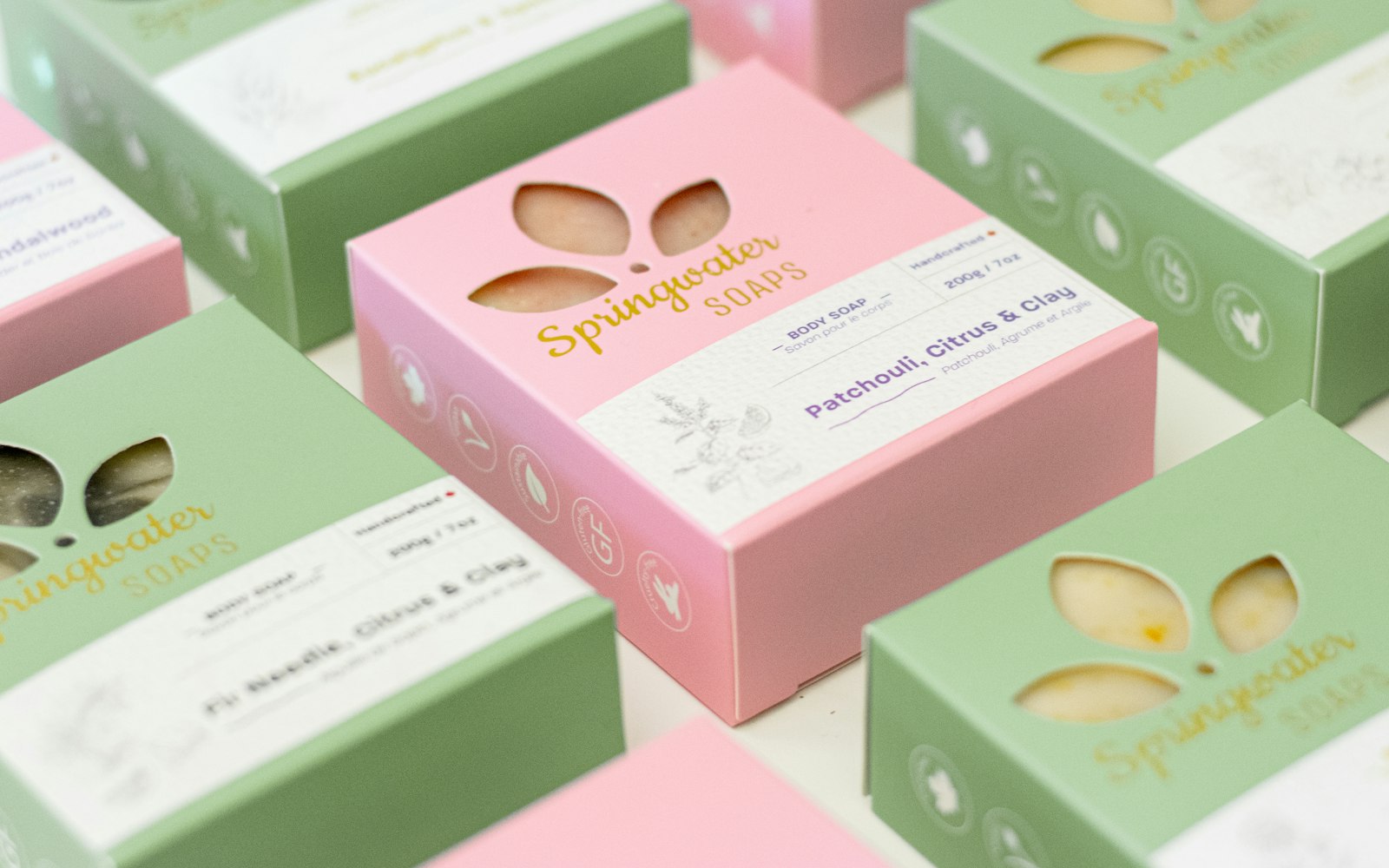 Branded product packaging boxes